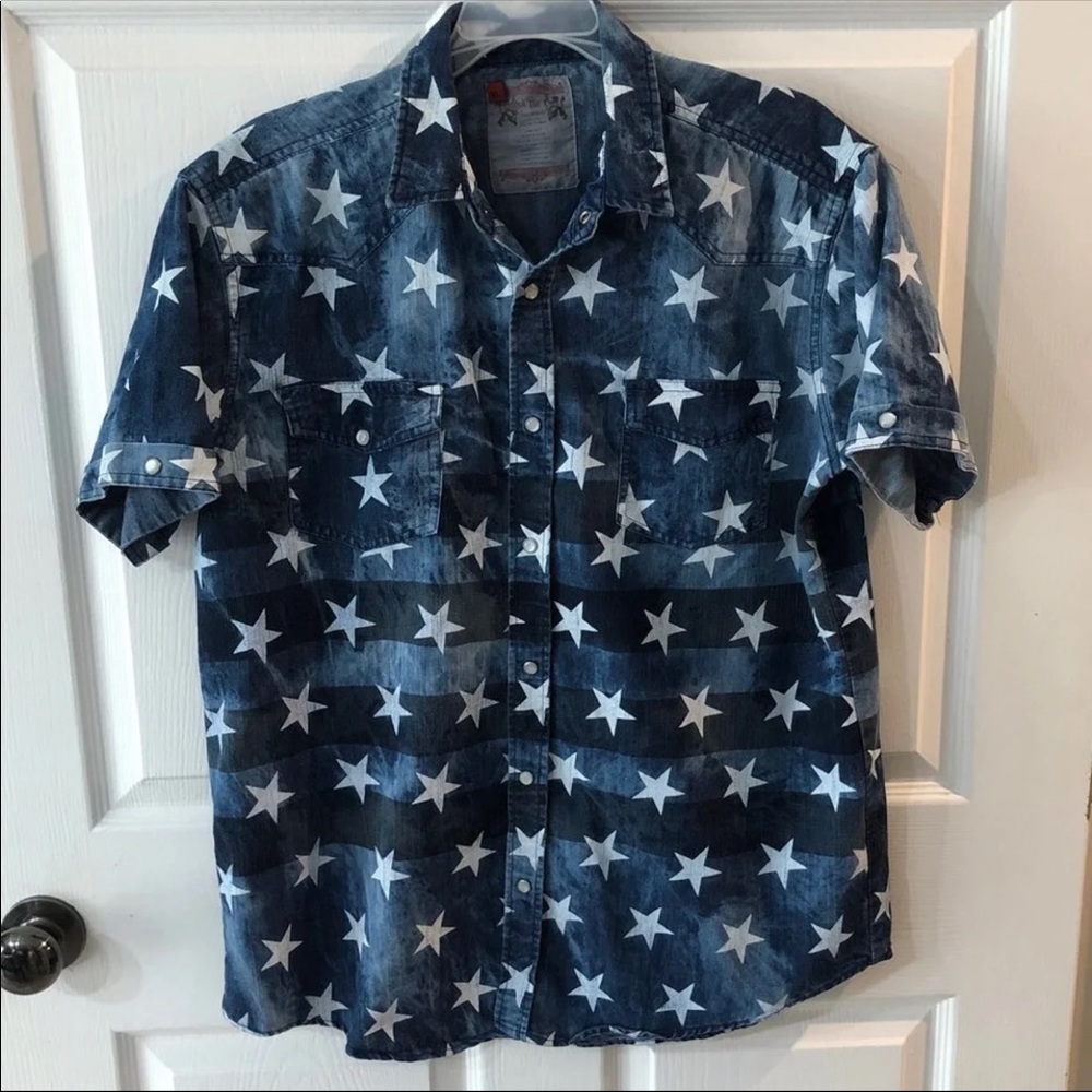 Beyond the Limit Star Spangled Banner Shirt XL